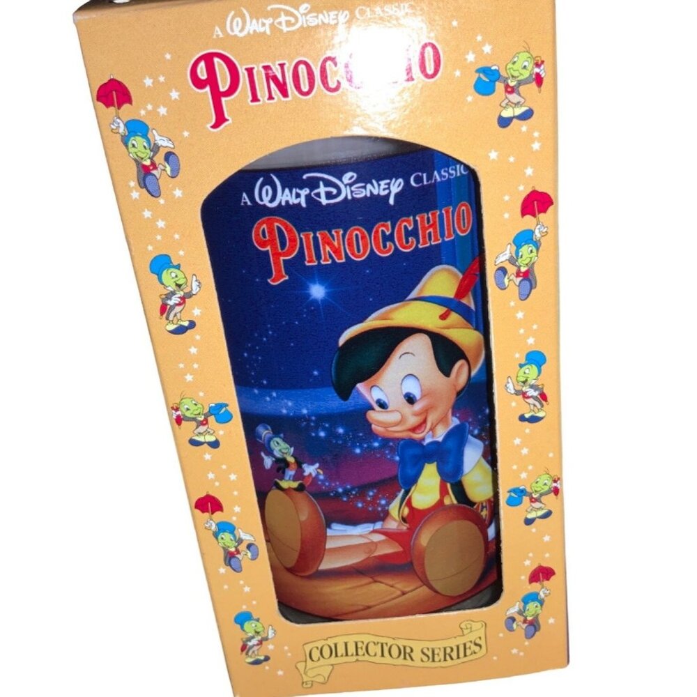 Walt Disney Classic PINOCCHIO-Burger King Collector Series Drinking Glass